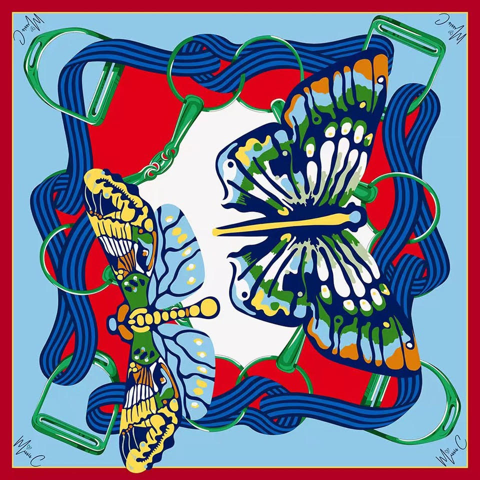 Foulard di seta Myfair