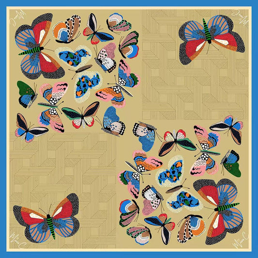 Foulard di seta Muse
