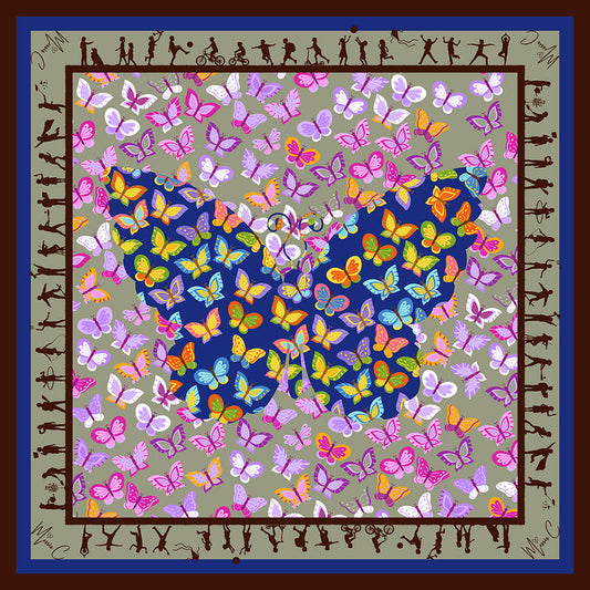 Foulard di seta Nina