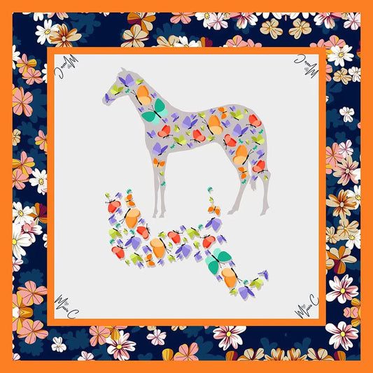 Foulard di seta Perla