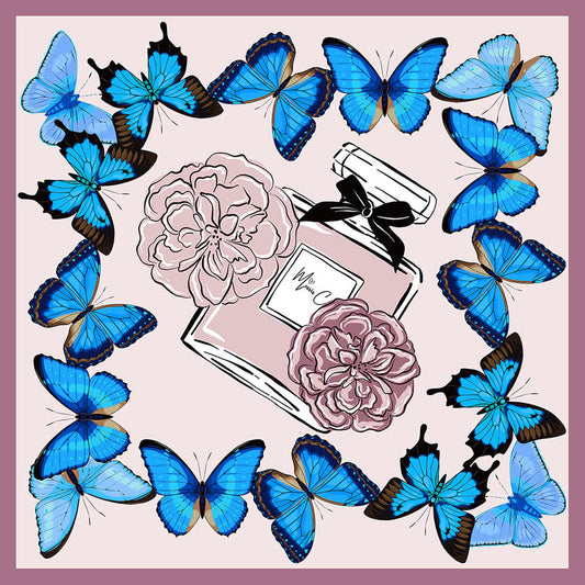 Foulard di seta Parfum