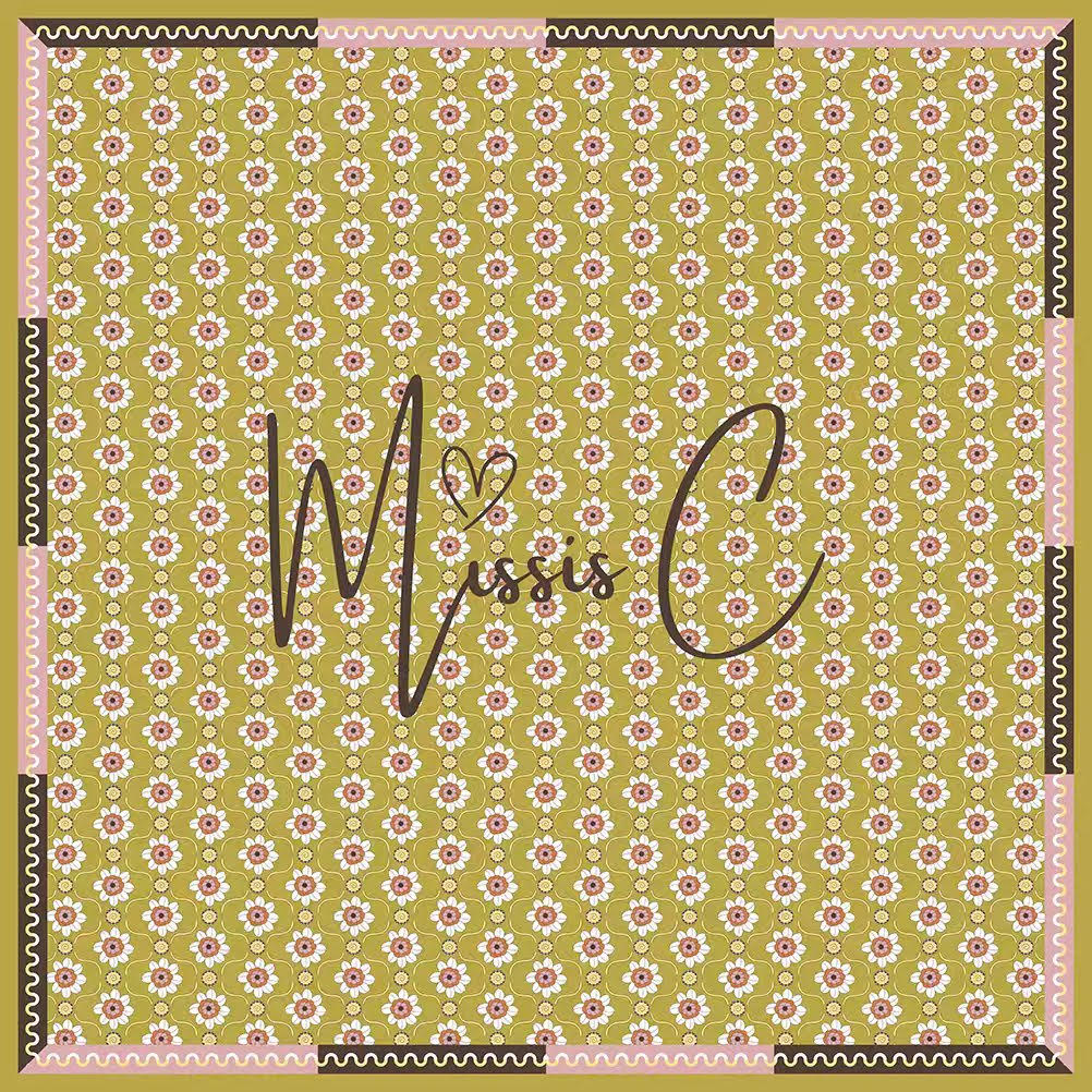 Foulard di seta Missis C 65x65