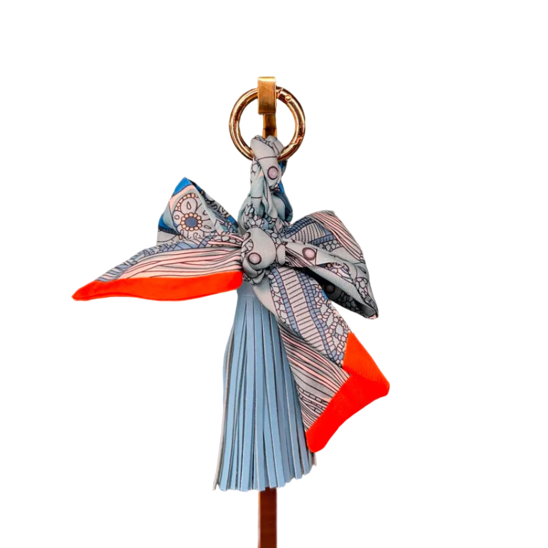 Charms frangia con foulard