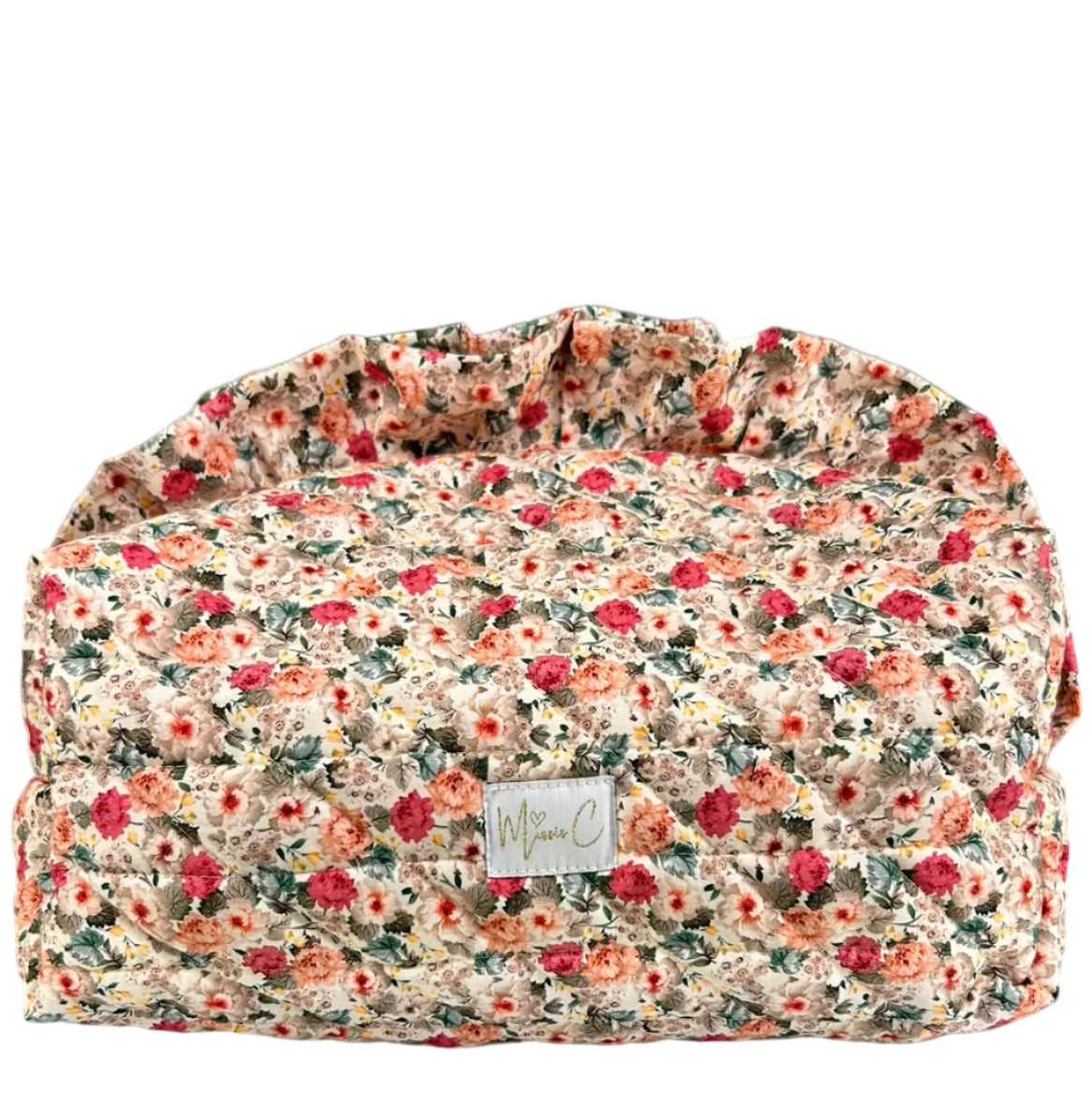 Trousse Madeleine - floreale beige