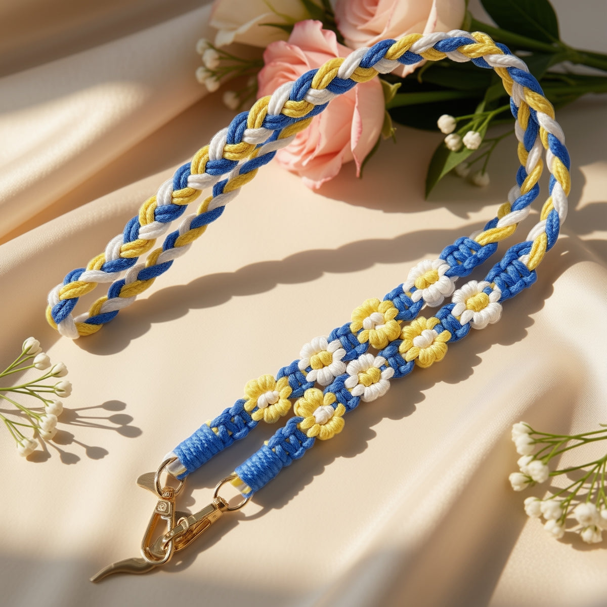 Charms corda fiori