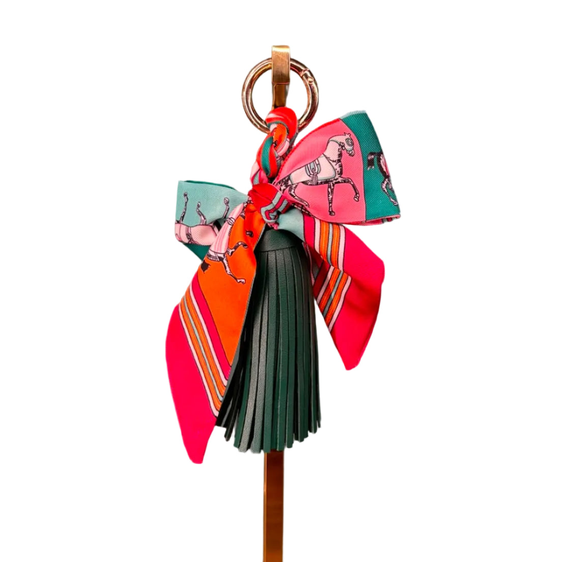 Charms frangia con foulard