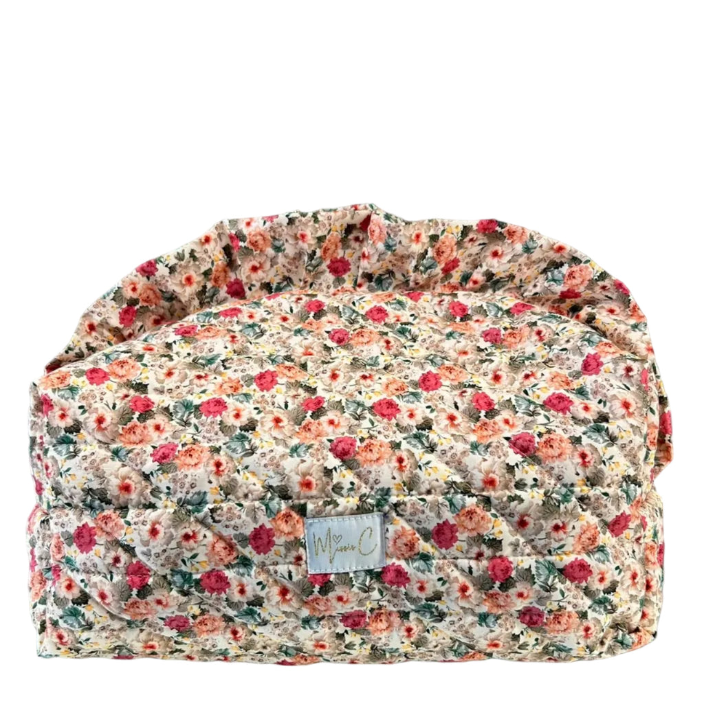Trousse Madeleine - floreale beige