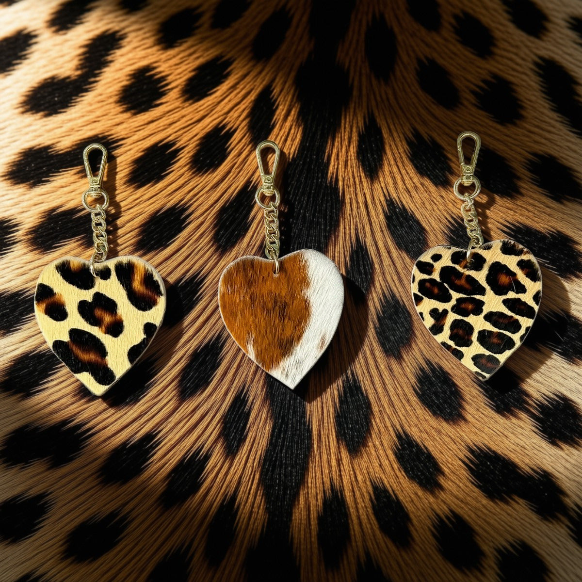 Charms cuore pelo raso