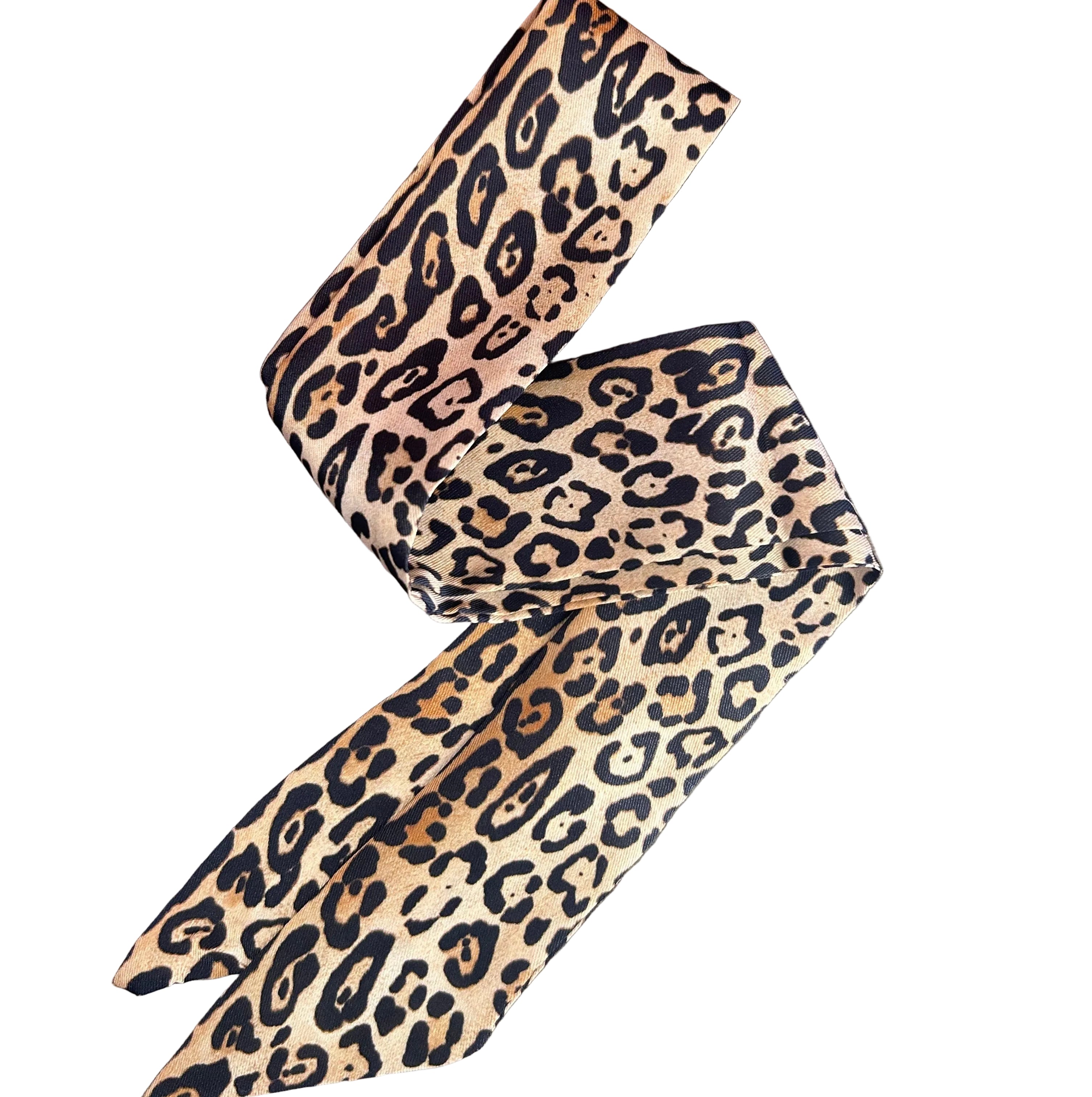 Twilly accessorio borsa Leopard