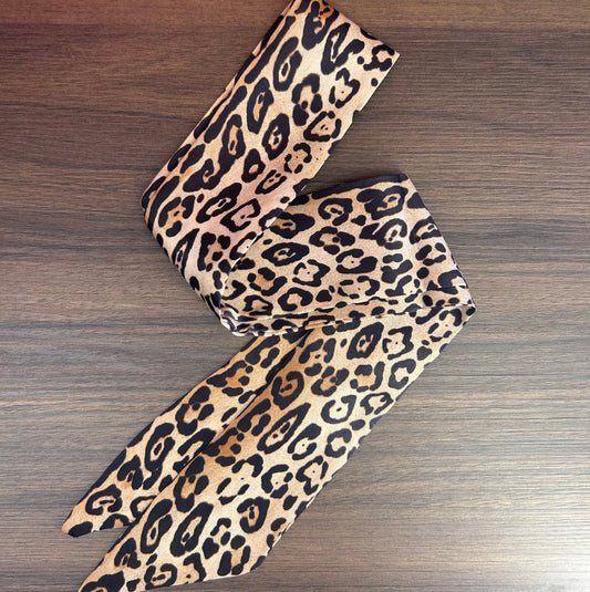 Twilly accessorio borsa Leopard