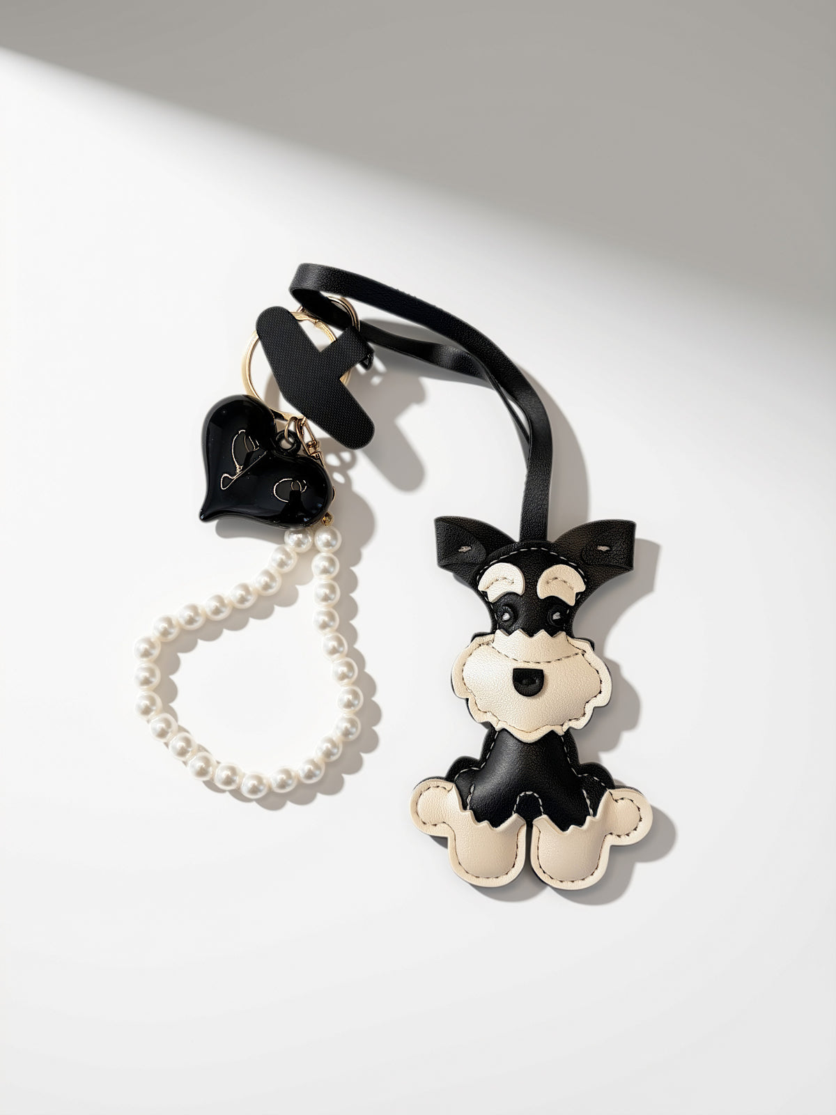 Charms cagnolino con perle