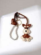 Charms cagnolino con perle