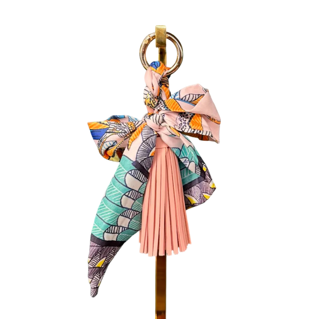 Charms frangia con foulard