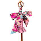 Charms frangia con foulard
