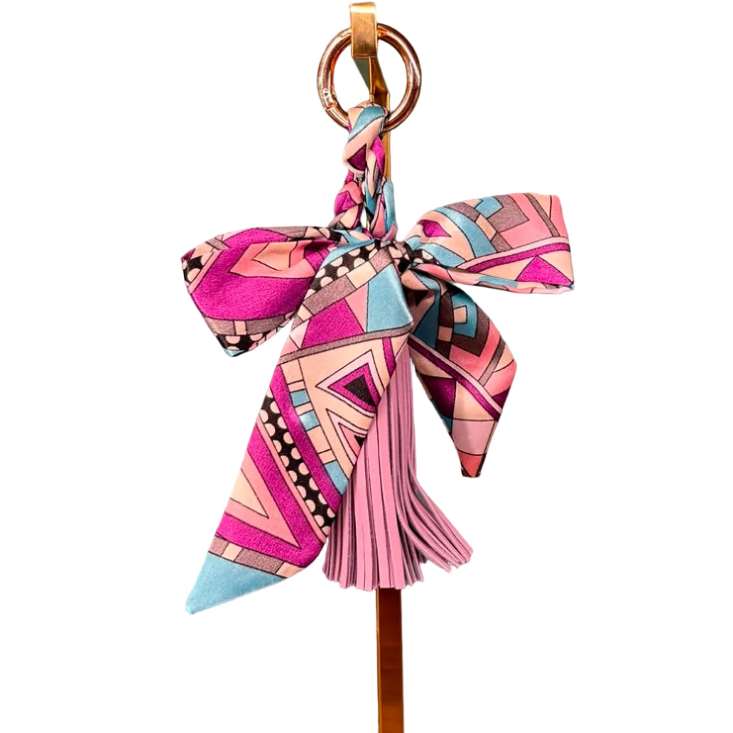 Charms frangia con foulard