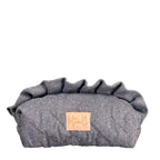 Trousse Madeleine - jeans brillantinato chiaro