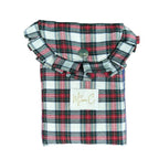 Porta cellulare Bignè - tartan verde