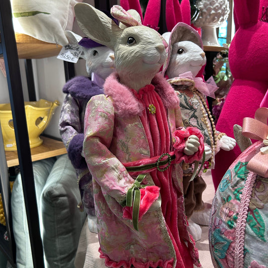 Coniglio decorativo ceramica