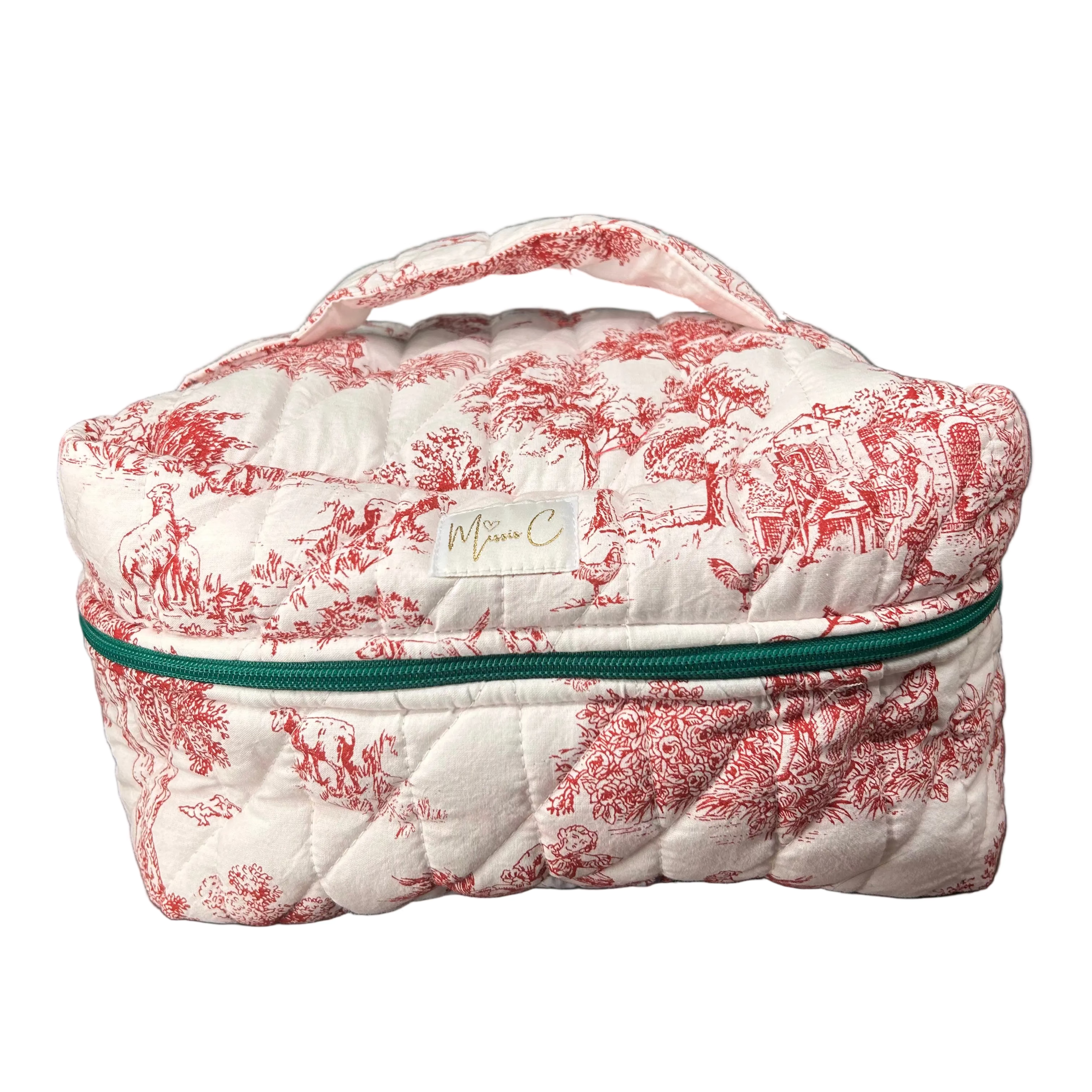 Beauty Galette - toile de jouy
