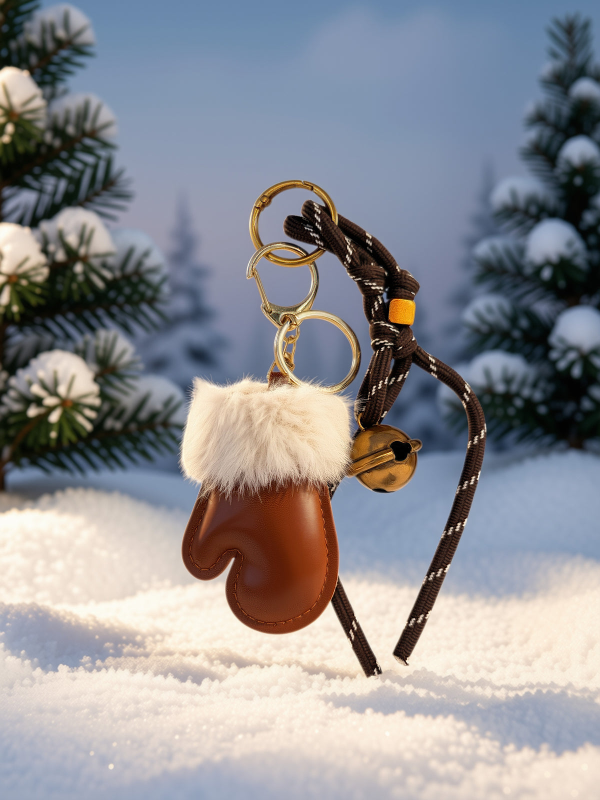 Charms Manopola marrone