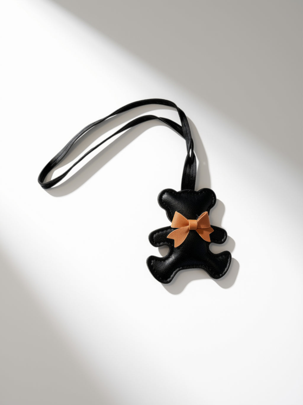 Charms orso in pelle