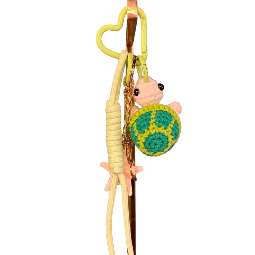 Charms tartaruga uncinetto