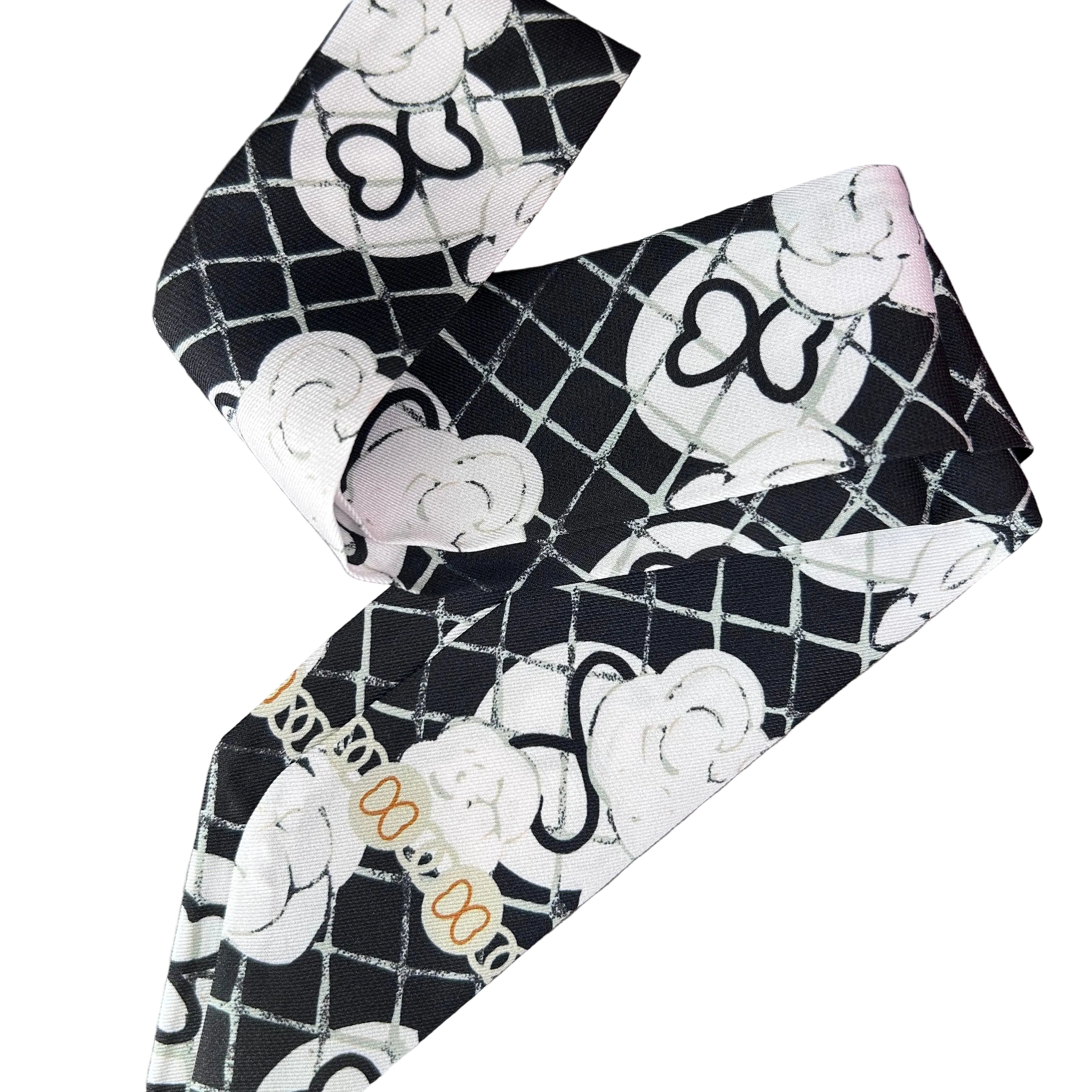 Twilly accessorio borsa Pivoine