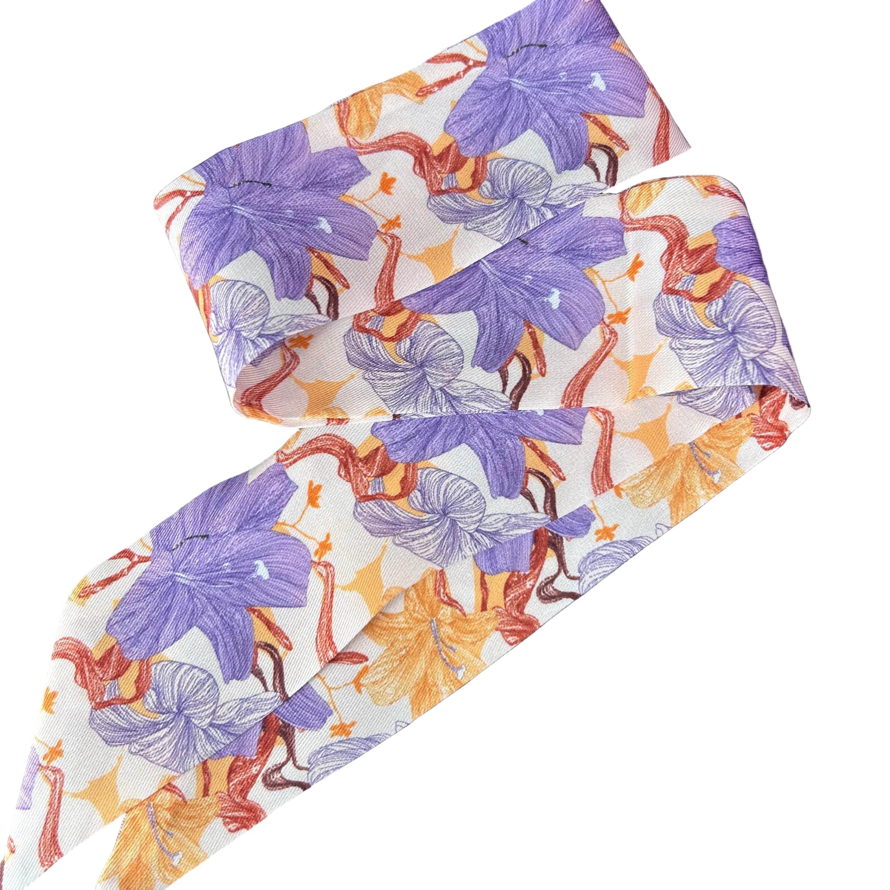 Twilly accessorio borsa Orchidée