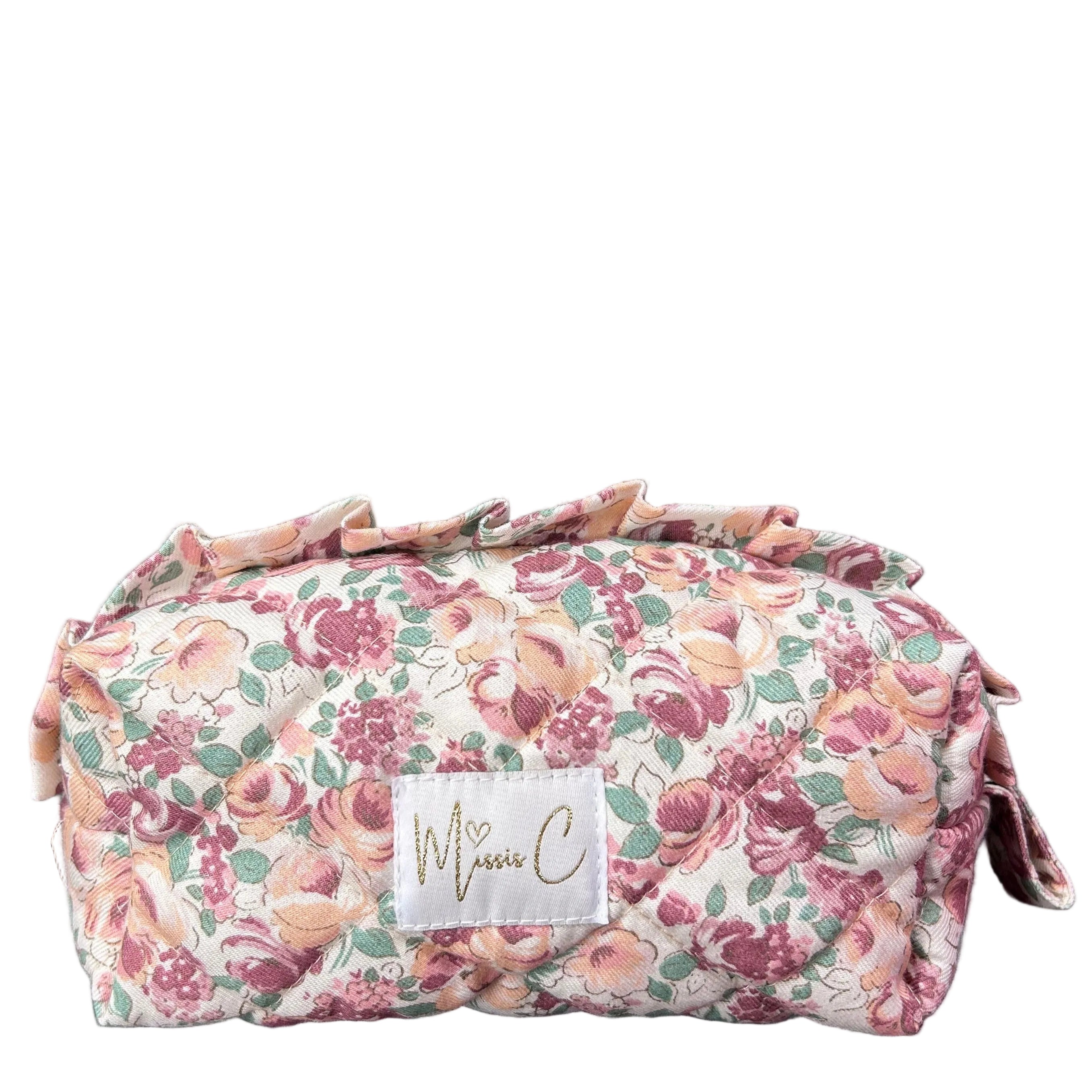 Astuccio Sacher - floreale rosa delicato