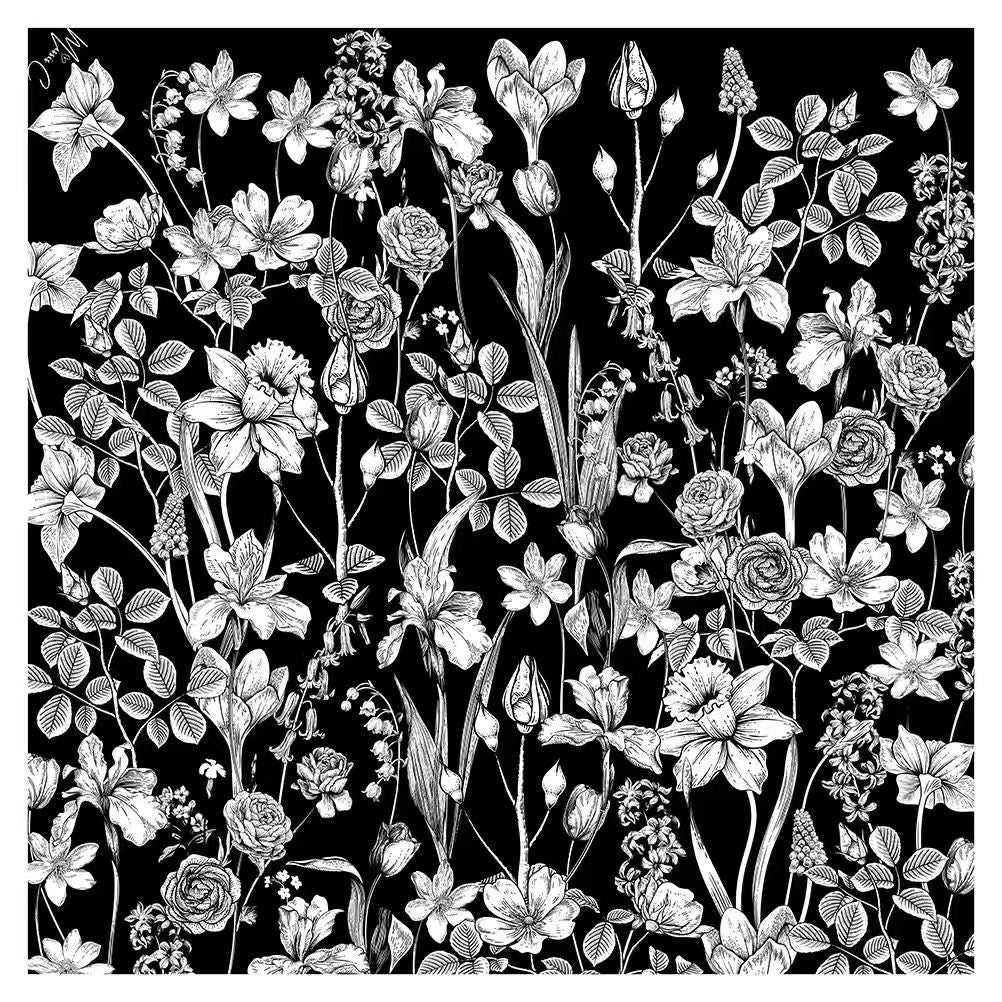 Foulard di seta Rosaline 90x90