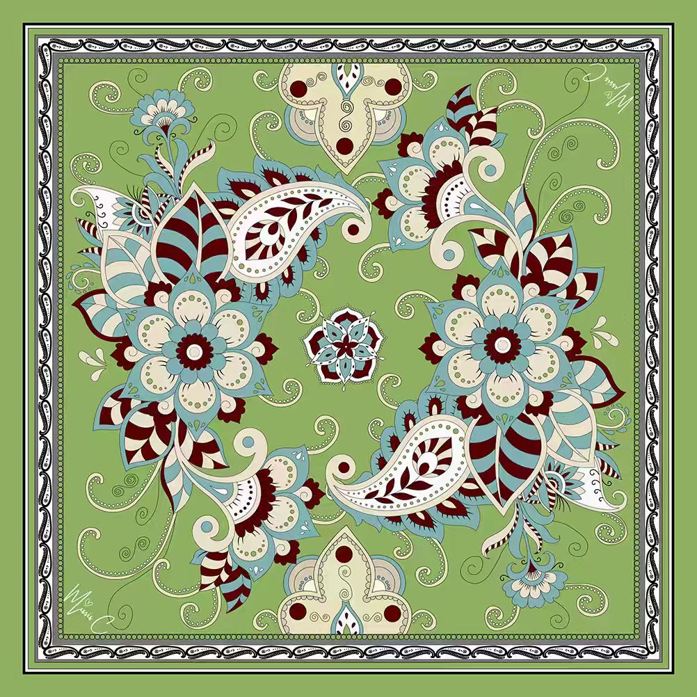 Foulard di seta Eternelle 90x90
