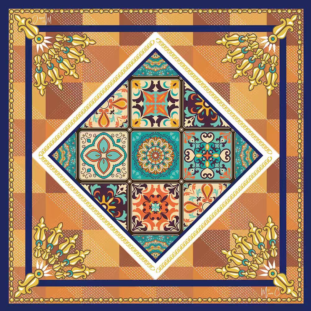Foulard di seta Grace 90x90