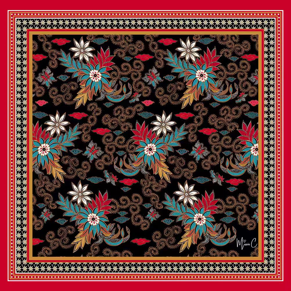 Foulard di seta Evasion 90x90