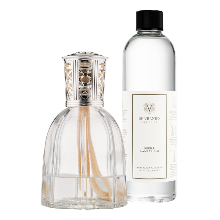 Lamparfum in vetro Trasparente con ricarica